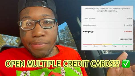 is it smart to open 2 credit cards at once|can i get multiple credit cards.